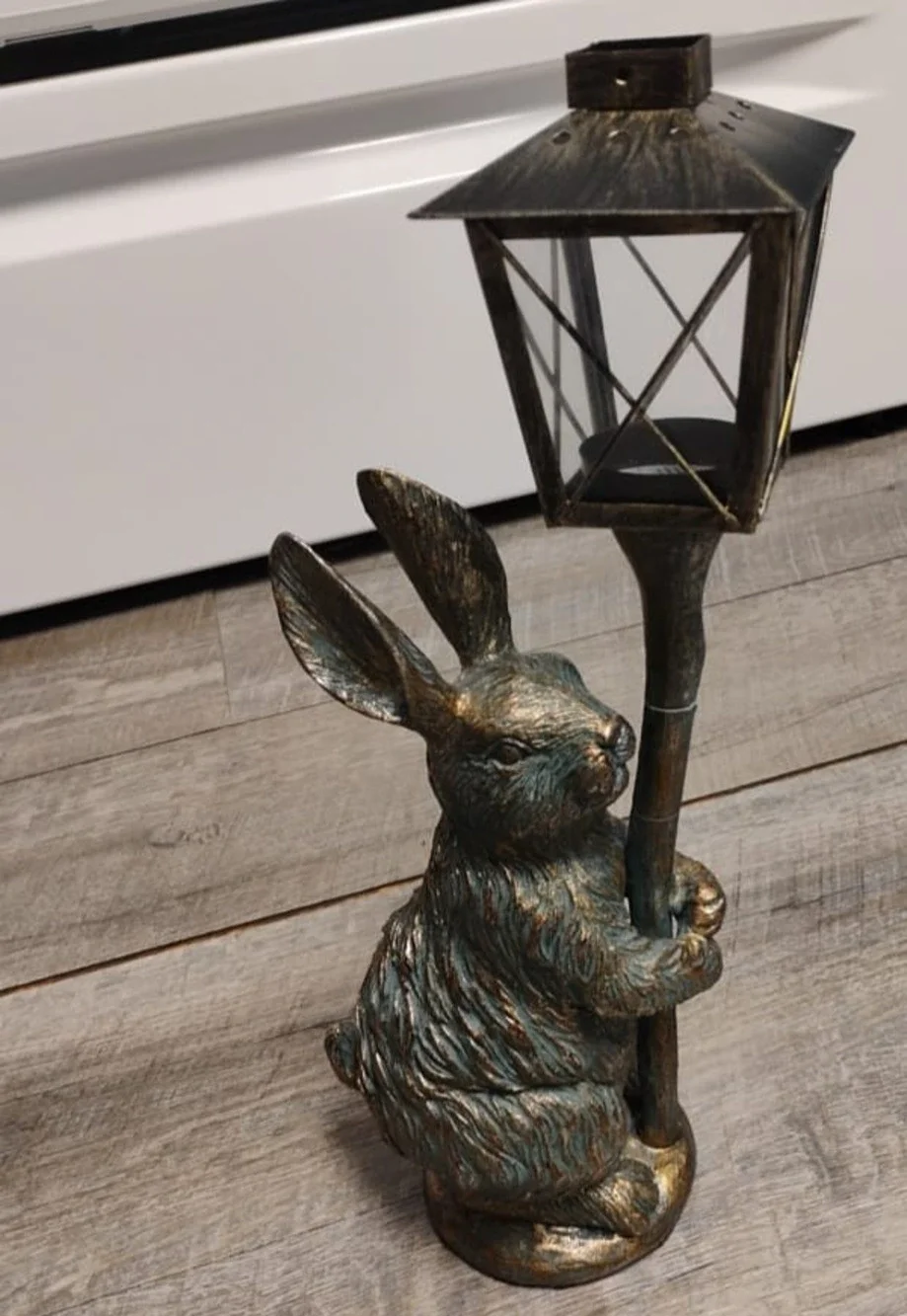 Garden Statues Outdoor – Rabbit Yard Decor, Bunny